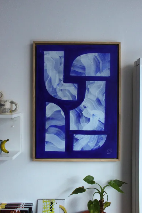 BLAUBLAUBLAU – Über eine Pop-up-Ausstellung und den Mut, die eigenen Werke zu zeigen